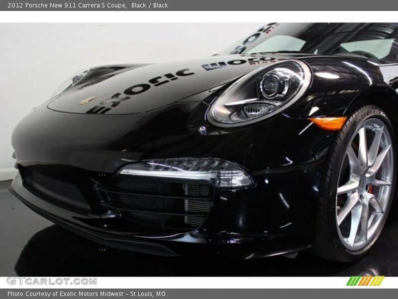 Black / Black 2012 Porsche New 911 Carrera S Coupe