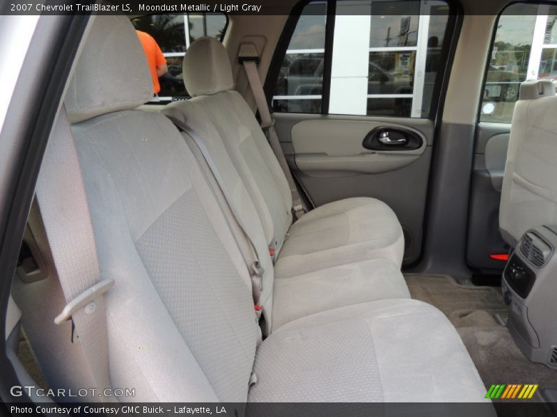 Moondust Metallic / Light Gray 2007 Chevrolet TrailBlazer LS