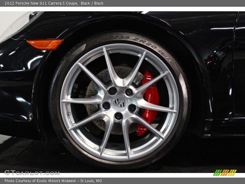  2012 New 911 Carrera S Coupe Wheel