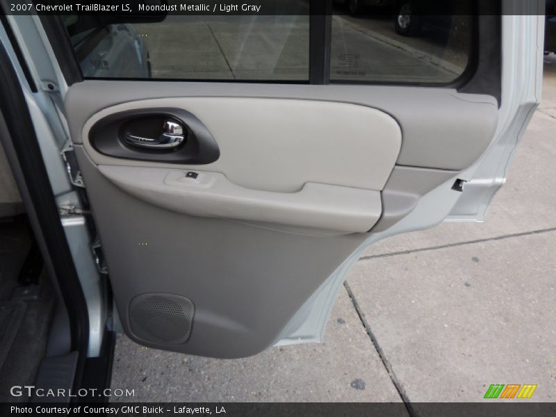 Moondust Metallic / Light Gray 2007 Chevrolet TrailBlazer LS