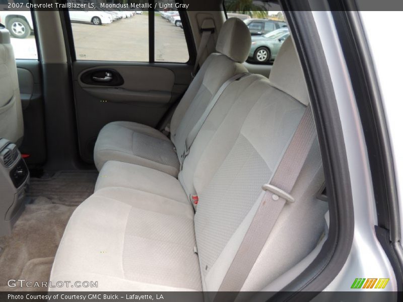Moondust Metallic / Light Gray 2007 Chevrolet TrailBlazer LS