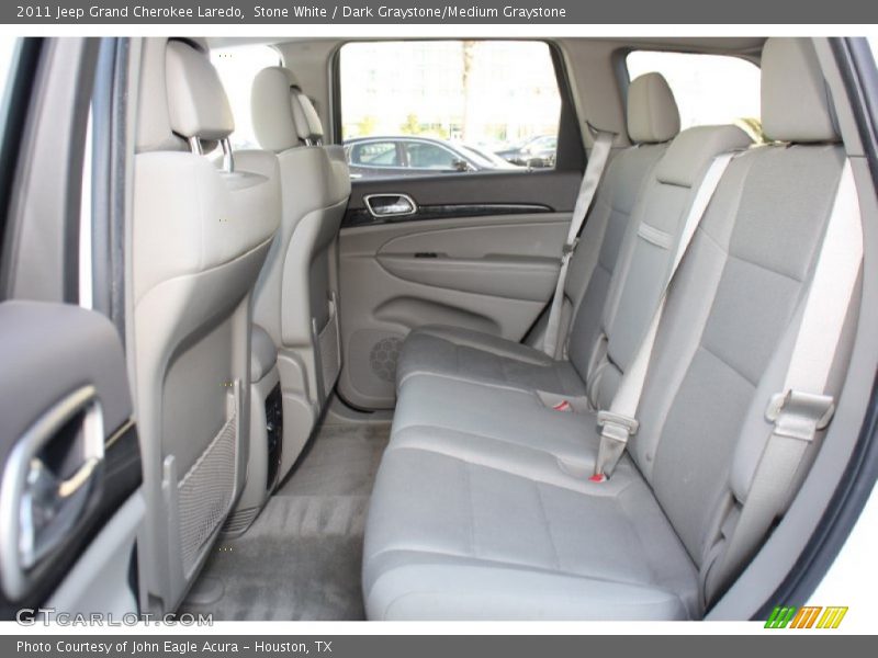 Stone White / Dark Graystone/Medium Graystone 2011 Jeep Grand Cherokee Laredo