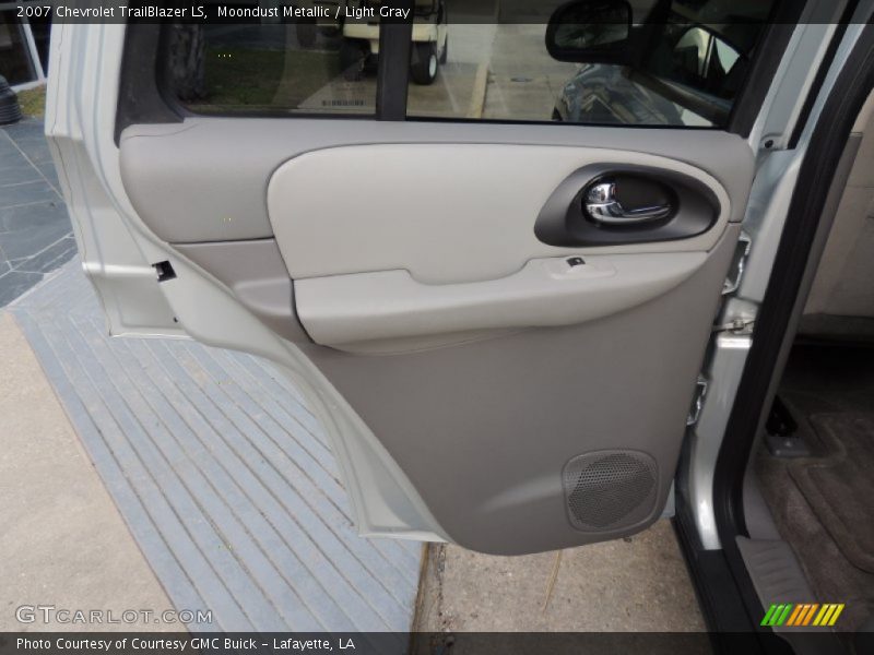 Moondust Metallic / Light Gray 2007 Chevrolet TrailBlazer LS
