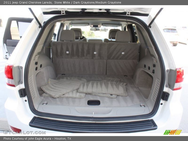 Stone White / Dark Graystone/Medium Graystone 2011 Jeep Grand Cherokee Laredo