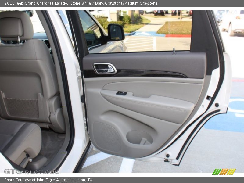 Stone White / Dark Graystone/Medium Graystone 2011 Jeep Grand Cherokee Laredo