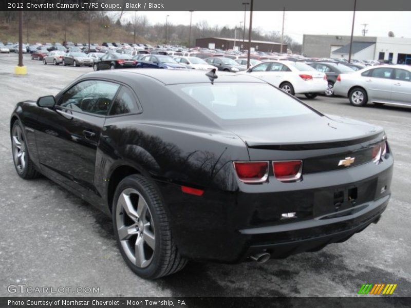 Black / Black 2012 Chevrolet Camaro LT/RS Coupe