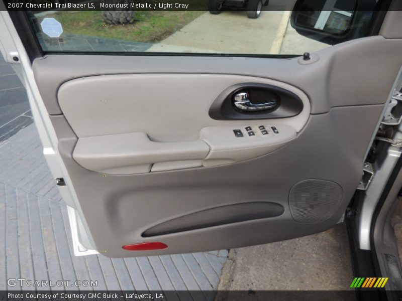 Moondust Metallic / Light Gray 2007 Chevrolet TrailBlazer LS
