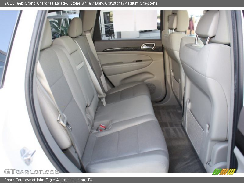 Stone White / Dark Graystone/Medium Graystone 2011 Jeep Grand Cherokee Laredo