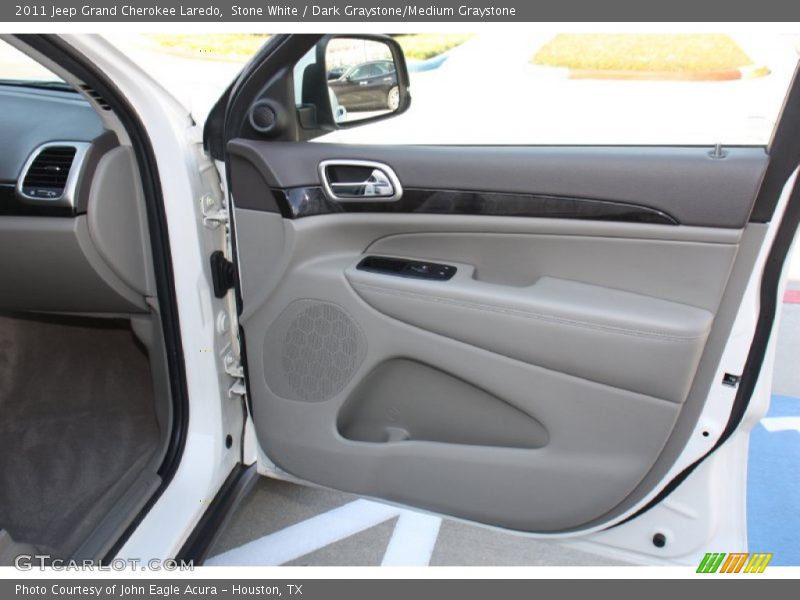 Stone White / Dark Graystone/Medium Graystone 2011 Jeep Grand Cherokee Laredo