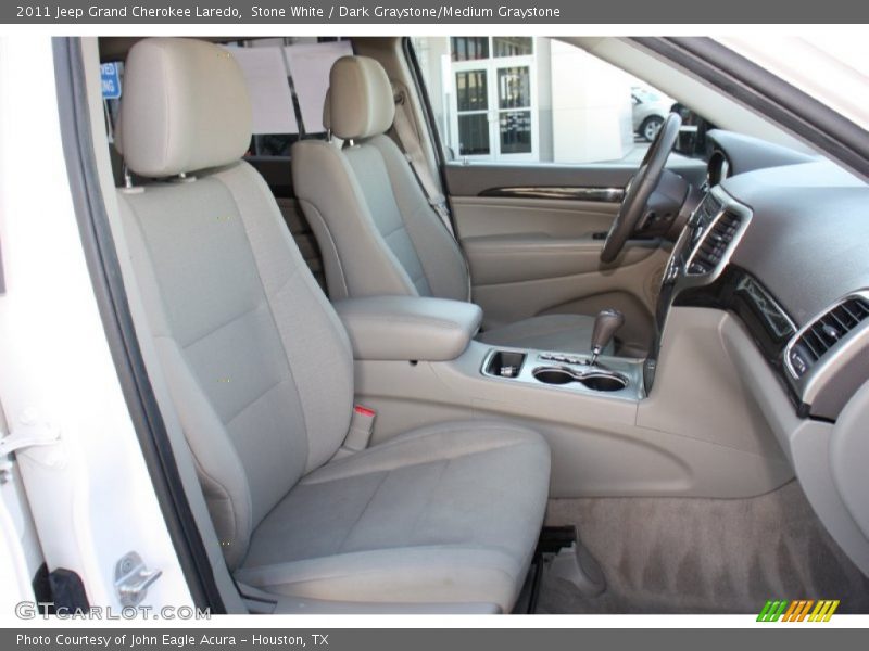 Stone White / Dark Graystone/Medium Graystone 2011 Jeep Grand Cherokee Laredo