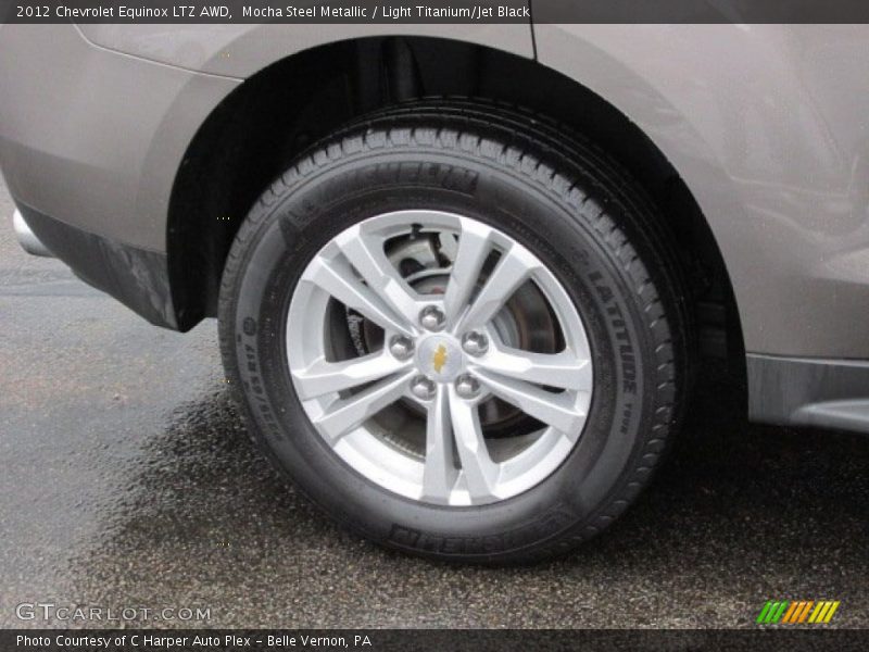 Mocha Steel Metallic / Light Titanium/Jet Black 2012 Chevrolet Equinox LTZ AWD
