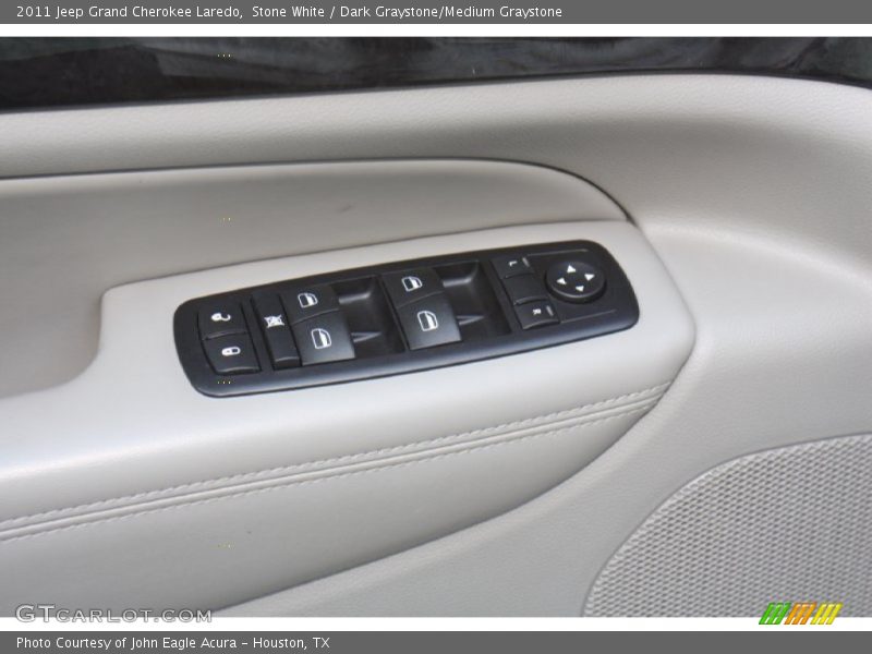 Stone White / Dark Graystone/Medium Graystone 2011 Jeep Grand Cherokee Laredo
