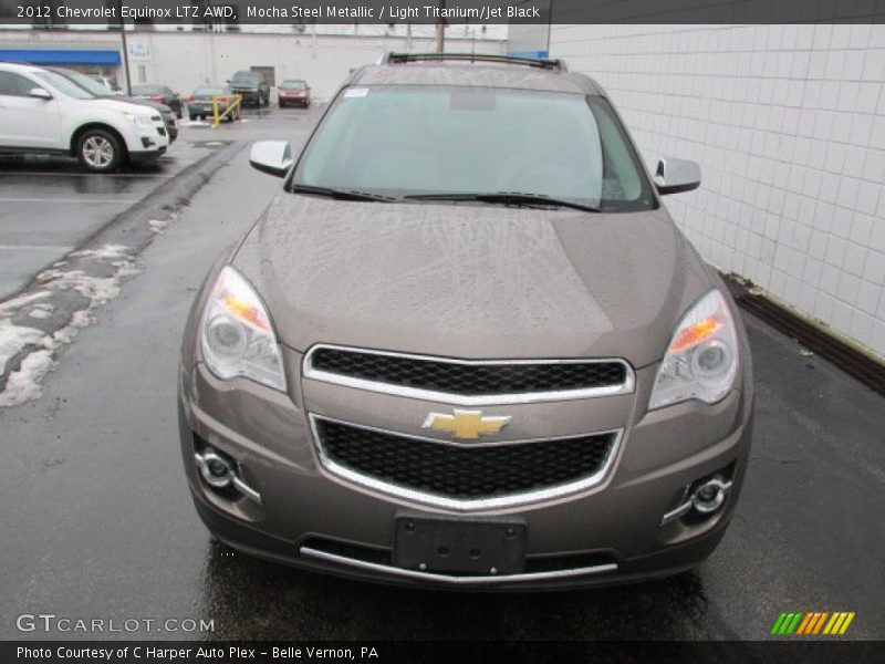 Mocha Steel Metallic / Light Titanium/Jet Black 2012 Chevrolet Equinox LTZ AWD