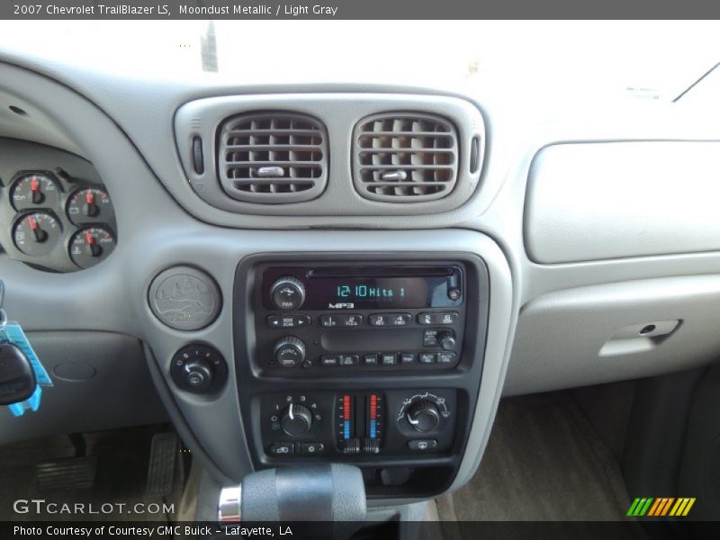Moondust Metallic / Light Gray 2007 Chevrolet TrailBlazer LS