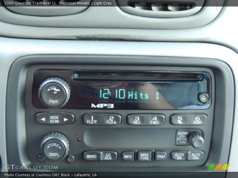 Moondust Metallic / Light Gray 2007 Chevrolet TrailBlazer LS