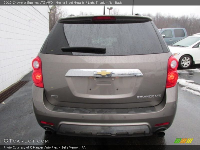 Mocha Steel Metallic / Light Titanium/Jet Black 2012 Chevrolet Equinox LTZ AWD