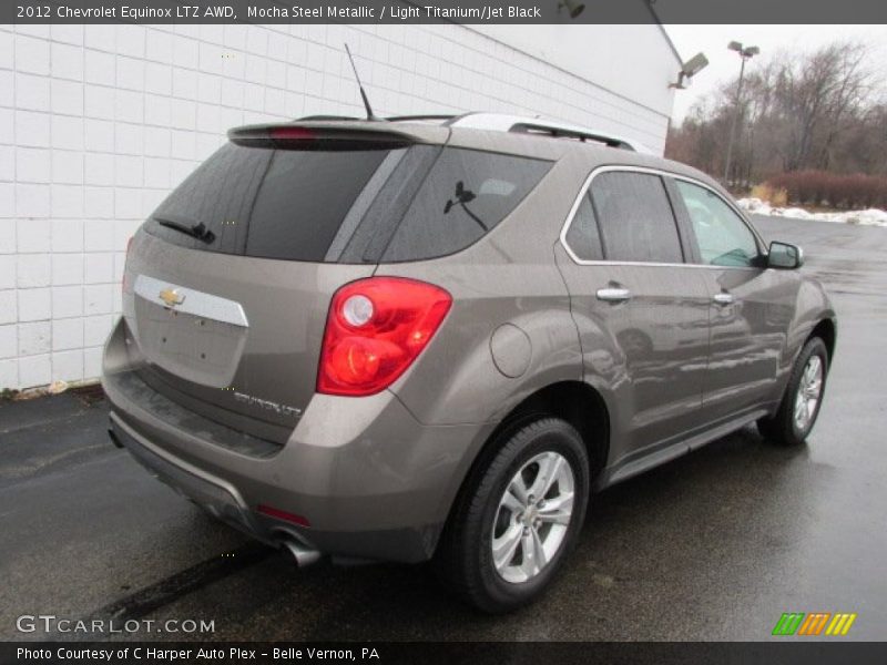 Mocha Steel Metallic / Light Titanium/Jet Black 2012 Chevrolet Equinox LTZ AWD