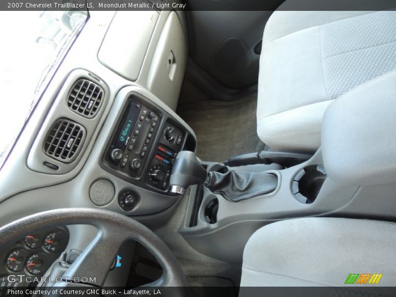 Moondust Metallic / Light Gray 2007 Chevrolet TrailBlazer LS