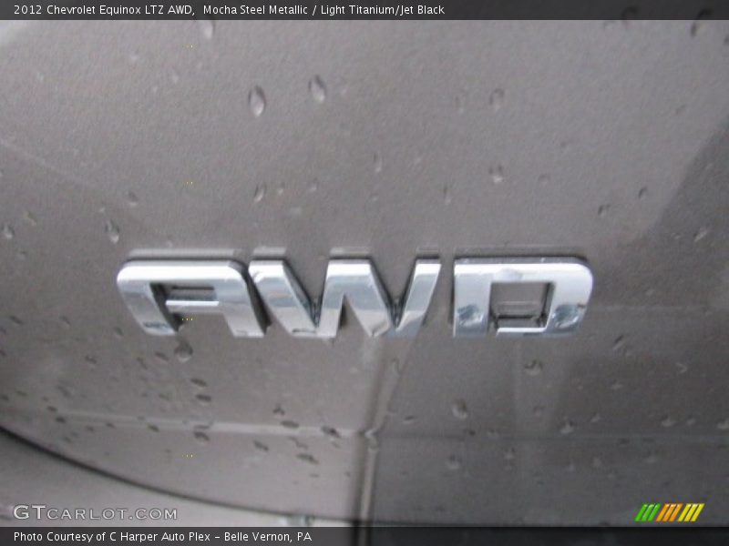 Mocha Steel Metallic / Light Titanium/Jet Black 2012 Chevrolet Equinox LTZ AWD