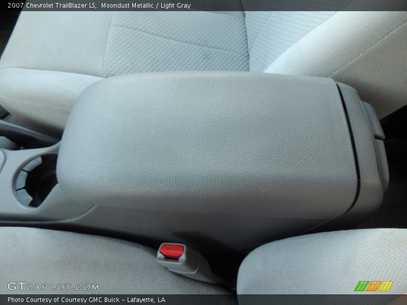 Moondust Metallic / Light Gray 2007 Chevrolet TrailBlazer LS
