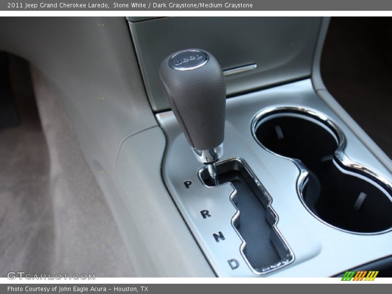 Stone White / Dark Graystone/Medium Graystone 2011 Jeep Grand Cherokee Laredo