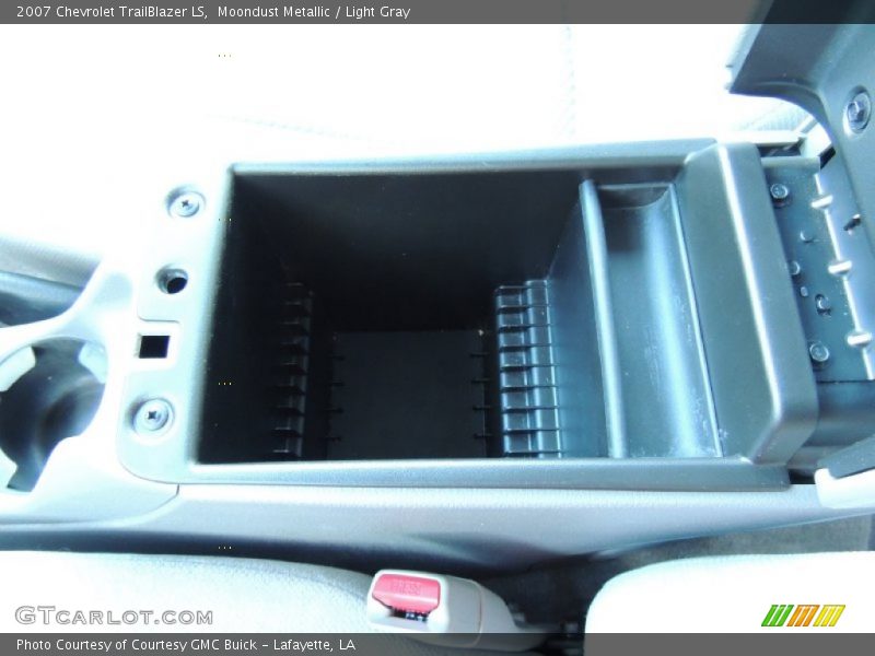 Moondust Metallic / Light Gray 2007 Chevrolet TrailBlazer LS