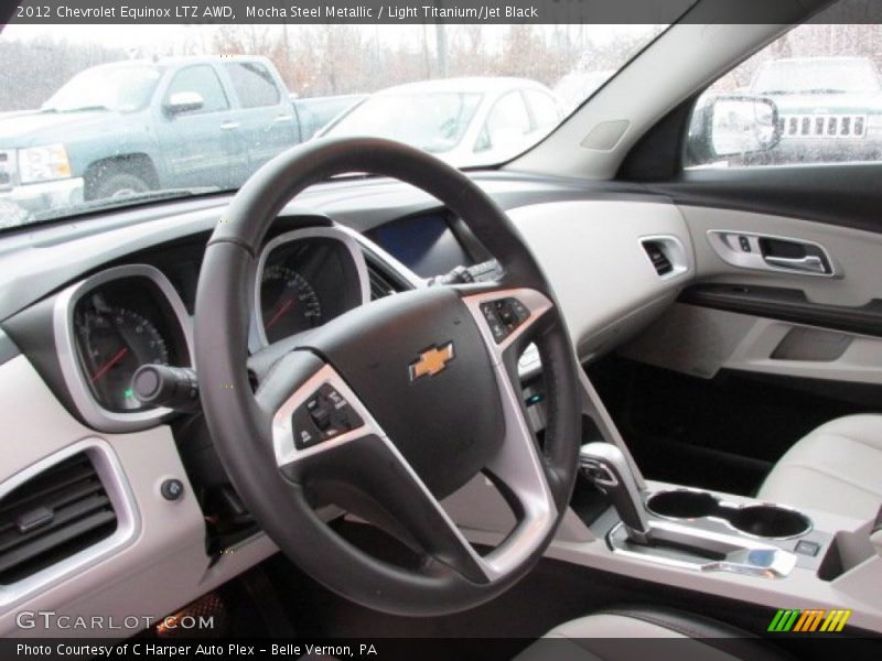 Mocha Steel Metallic / Light Titanium/Jet Black 2012 Chevrolet Equinox LTZ AWD
