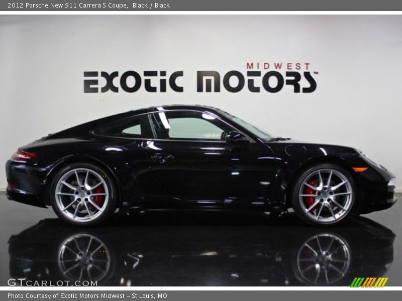 Black / Black 2012 Porsche New 911 Carrera S Coupe