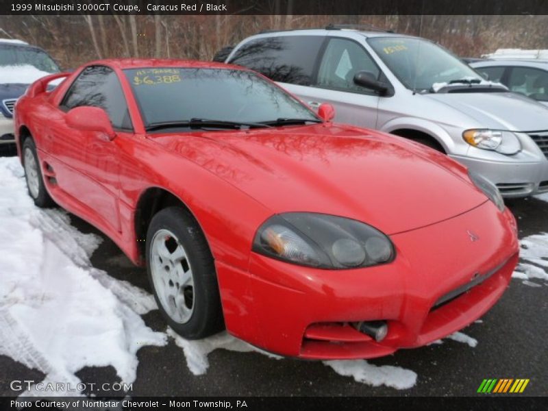 Front 3/4 View of 1999 3000GT Coupe