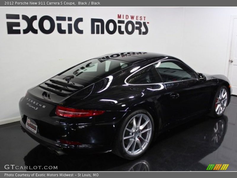 Black / Black 2012 Porsche New 911 Carrera S Coupe