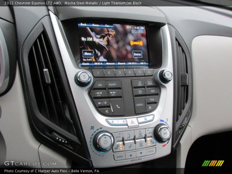 Mocha Steel Metallic / Light Titanium/Jet Black 2012 Chevrolet Equinox LTZ AWD