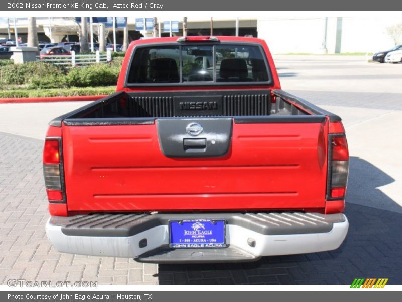 Aztec Red / Gray 2002 Nissan Frontier XE King Cab