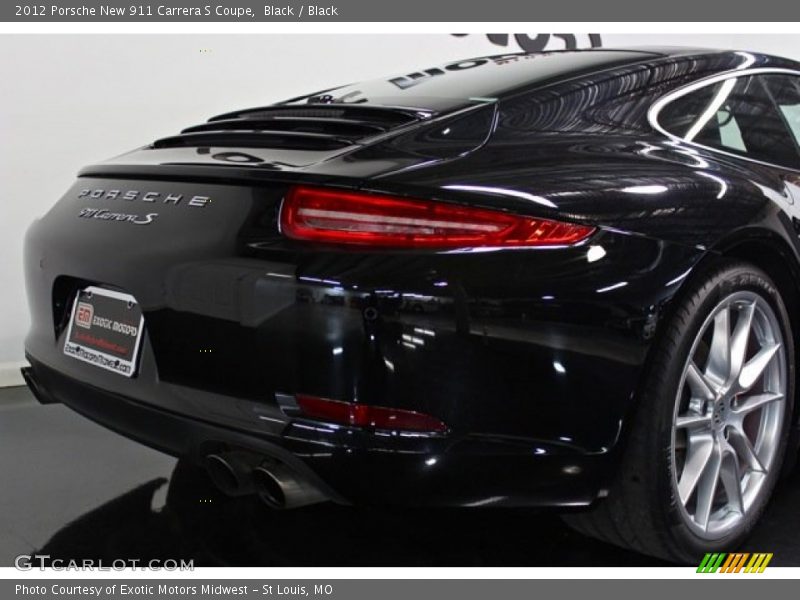 Black / Black 2012 Porsche New 911 Carrera S Coupe