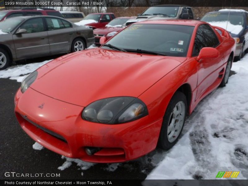 Caracus Red / Black 1999 Mitsubishi 3000GT Coupe