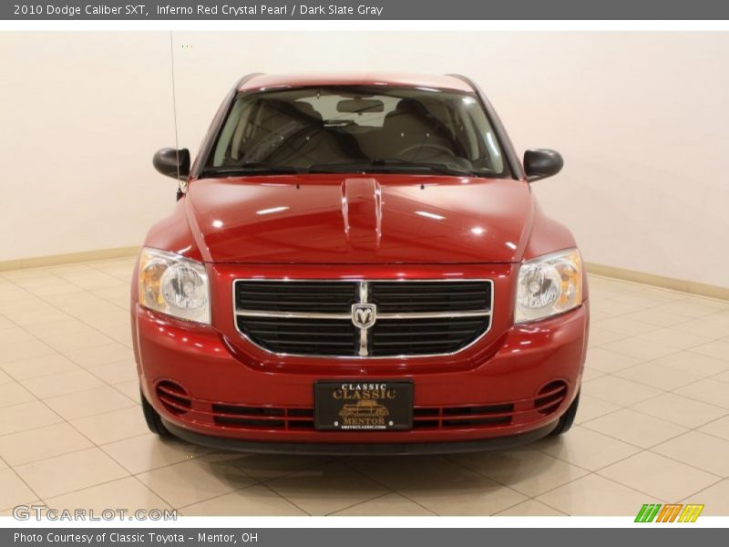 Inferno Red Crystal Pearl / Dark Slate Gray 2010 Dodge Caliber SXT