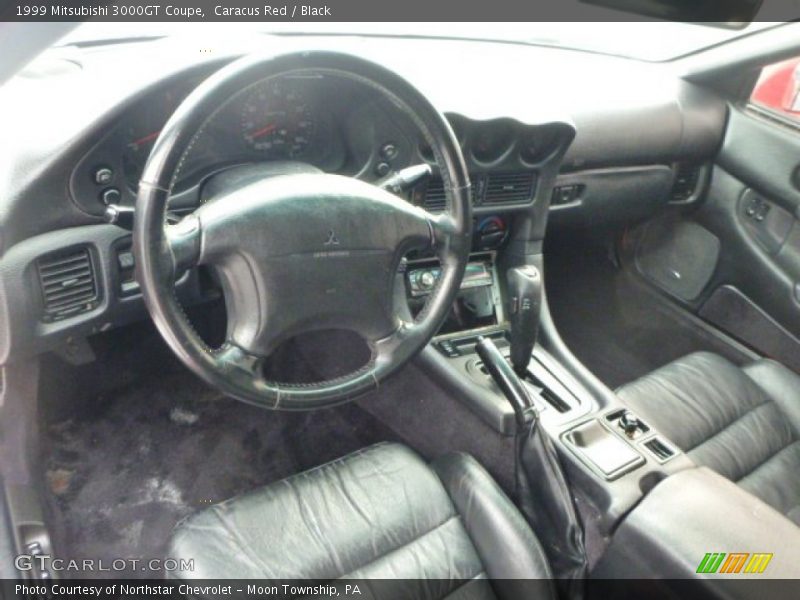  1999 3000GT Coupe Black Interior