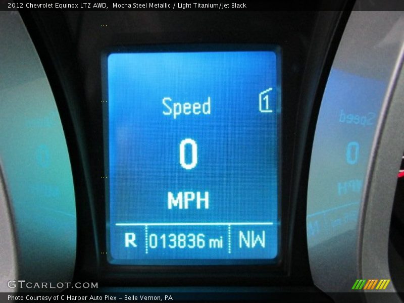 Mocha Steel Metallic / Light Titanium/Jet Black 2012 Chevrolet Equinox LTZ AWD