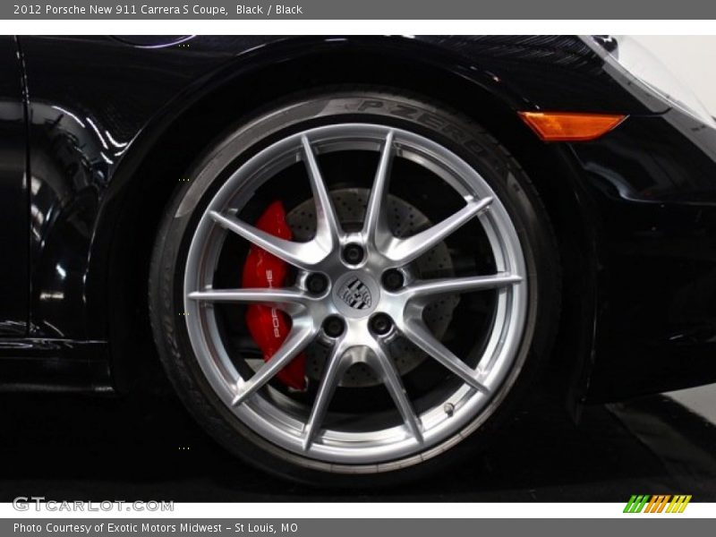 Black / Black 2012 Porsche New 911 Carrera S Coupe