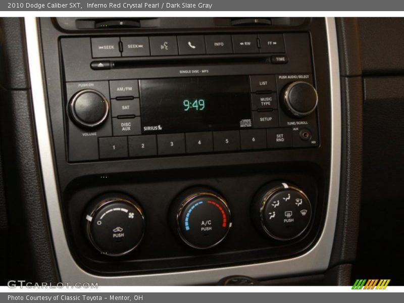 Audio System of 2010 Caliber SXT