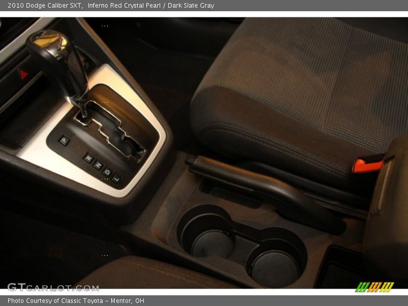 Inferno Red Crystal Pearl / Dark Slate Gray 2010 Dodge Caliber SXT