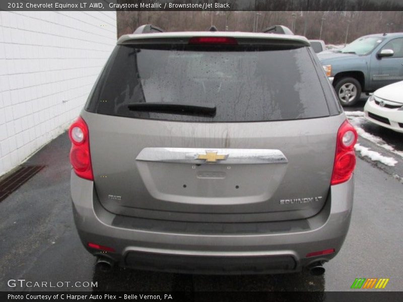 Graystone Metallic / Brownstone/Jet Black 2012 Chevrolet Equinox LT AWD