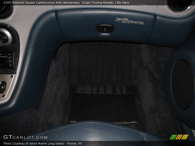 Grigio Touring Metallic / Blu Navy 2005 Maserati Spyder Cambiocorsa 90th Anniversary
