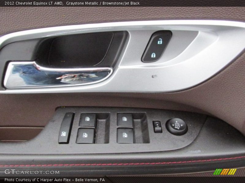Graystone Metallic / Brownstone/Jet Black 2012 Chevrolet Equinox LT AWD