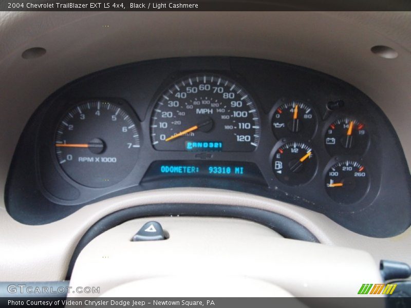  2004 TrailBlazer EXT LS 4x4 EXT LS 4x4 Gauges