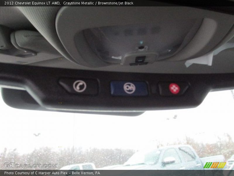 Graystone Metallic / Brownstone/Jet Black 2012 Chevrolet Equinox LT AWD