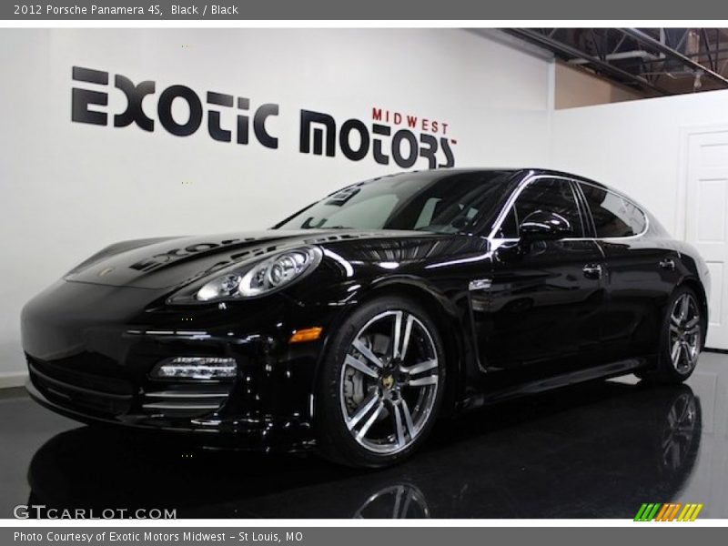 Black / Black 2012 Porsche Panamera 4S