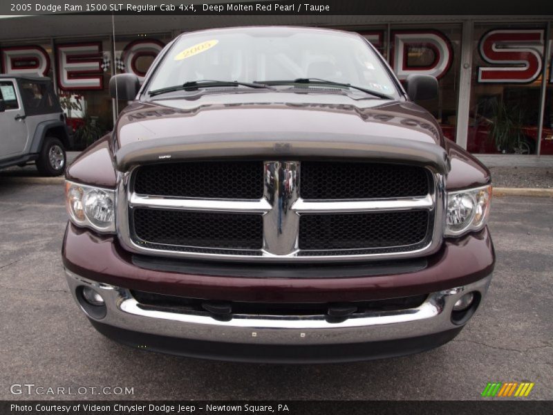 Deep Molten Red Pearl / Taupe 2005 Dodge Ram 1500 SLT Regular Cab 4x4
