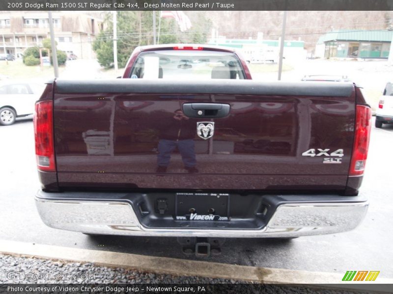 Deep Molten Red Pearl / Taupe 2005 Dodge Ram 1500 SLT Regular Cab 4x4