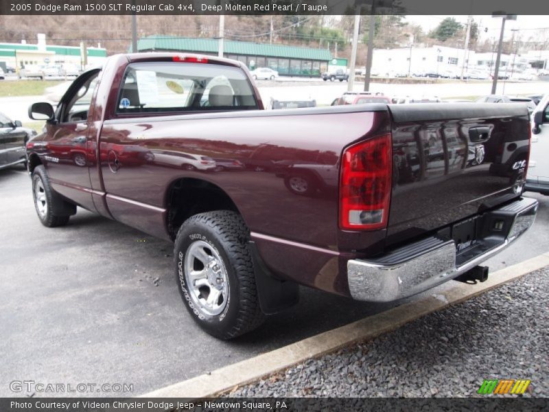 Deep Molten Red Pearl / Taupe 2005 Dodge Ram 1500 SLT Regular Cab 4x4