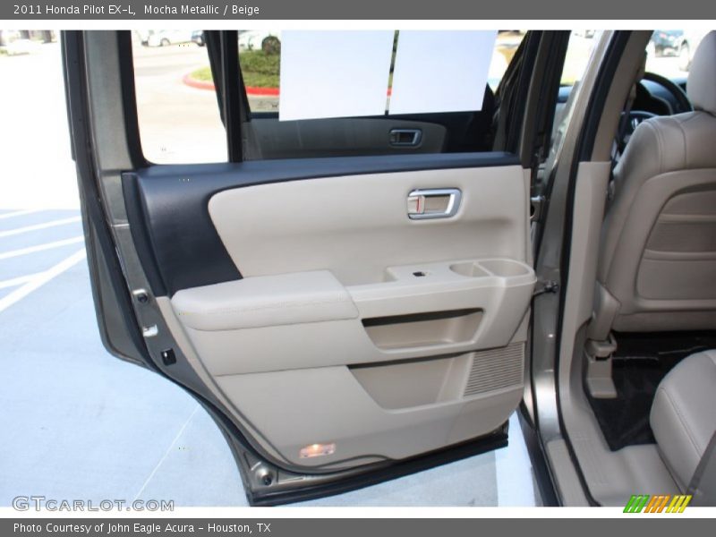 Mocha Metallic / Beige 2011 Honda Pilot EX-L